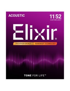 Elixir Nanoweb 16027 Custom Light Acoustic Elixir Nanoweb 16027 Custom Light Acoustic