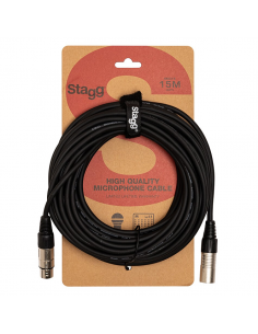 Stagg SMC15 MIC CABLE XLRf-XLRm 15M/50FT Stagg SMC15 MIC CABLE XLRf-XLRm 15M/50FT
