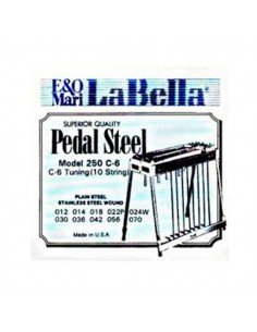 La Bella 250-C6 Pedal steel string 