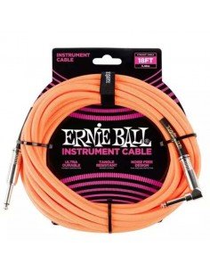 Ernie Ball 6084 Orange-Neon 5,49mtros 