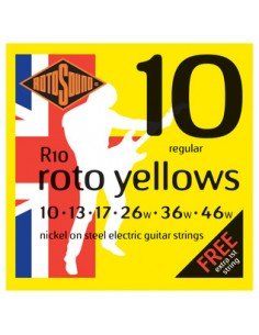 Rotosound R10 Roto Yellows 