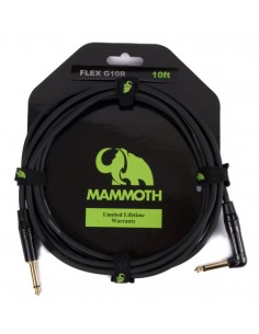 Mammoth Flex G10R Cable Guitarra Jack Codo 3mtros 