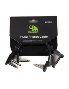 Mammoth P015 Cable Pedal Jack Codo 15cm Pack 